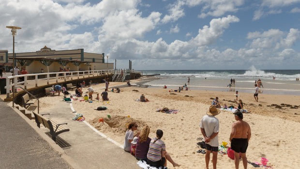 Newcastle is forecast to reach a sunny 29 degrees on Christmas Day.