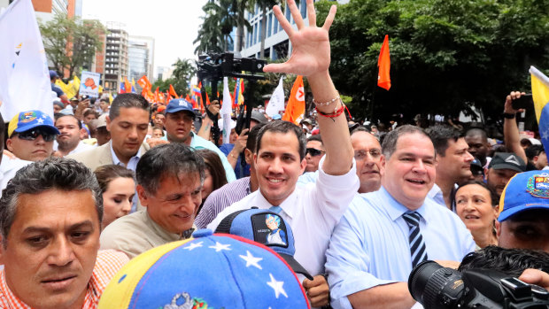 Venezuelan opposition leader Juan Guaido is recognised by many members of the international community as the country's rightful interim ruler.