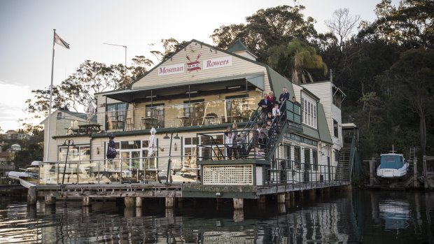 Mosman Rowers Club has had a presence on the site since 1911.