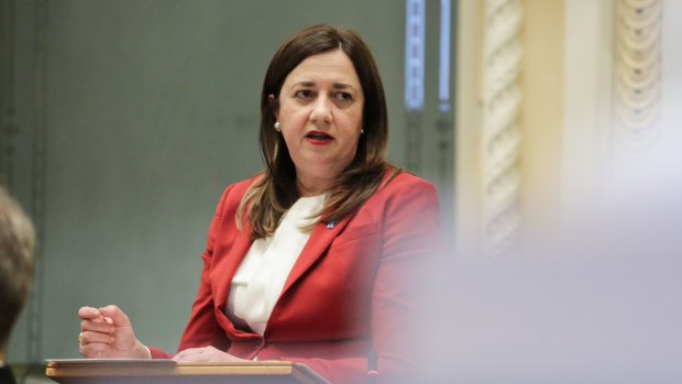 Queensland Premier Annastacia Palaszczuk.