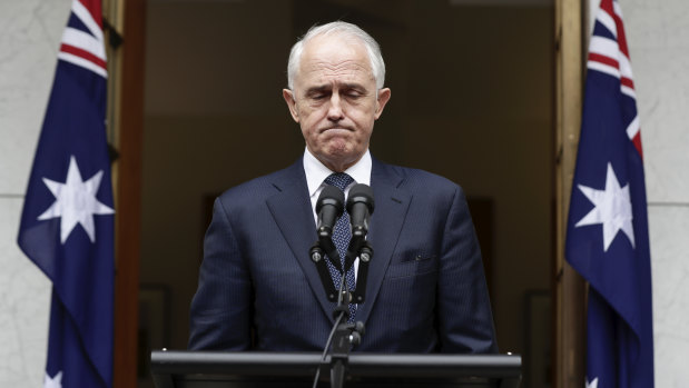 Prime Minister Malcolm Turnbull addresses the media on Thursday.
