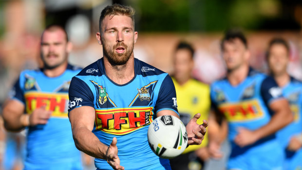 New home: Bryce Cartwright is enjoying life on the Gold Coast.