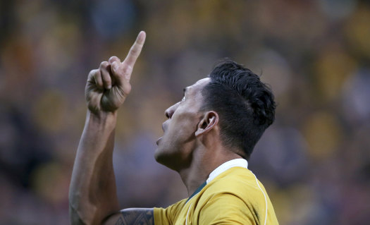 'Promoting discrimination': Israel Folau's campaign lasted four days on the GoFundMe site.