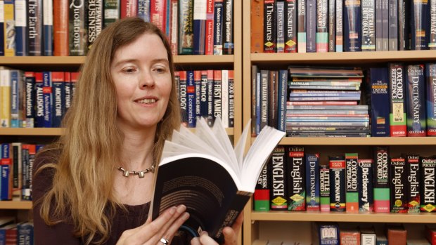  Australian National Dictionary Centre director Dr Amanda Laugesen.