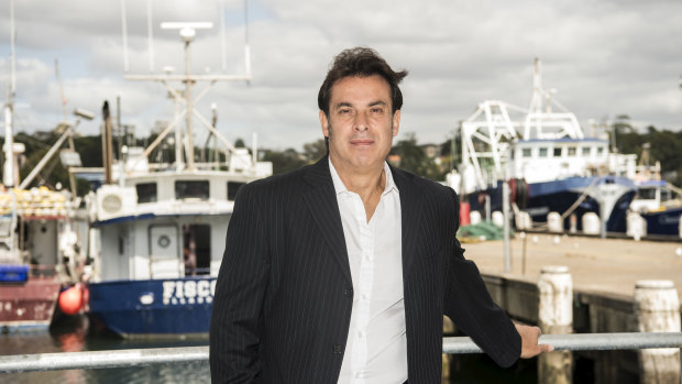 Dominic Galati is in a dispute over control of the fish markets. 