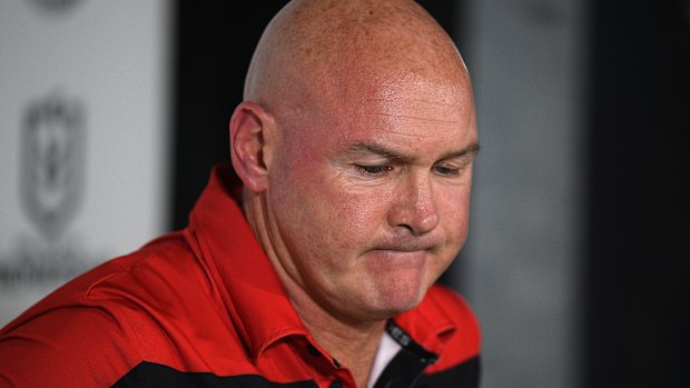 Coach Paul McGregor faces an uncertain future after another dismal Dragons display.