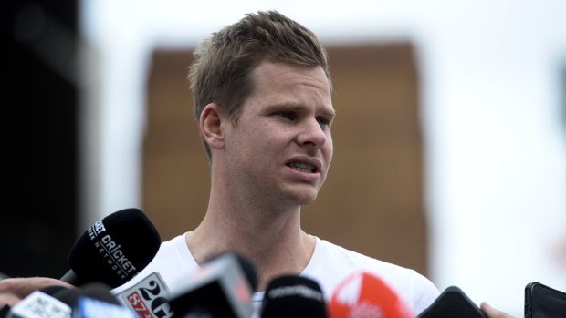 Back in the game: Steve Smith will officially be able to play for Australia again next Friday.