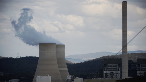 Mt Piper Power Station, near Lithgow: energy policy is being fiercely debated this week.