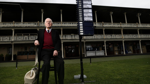 Bygone era: Eric Conlon will be one of five bookmakers honoured at Rosehill on Saturday.