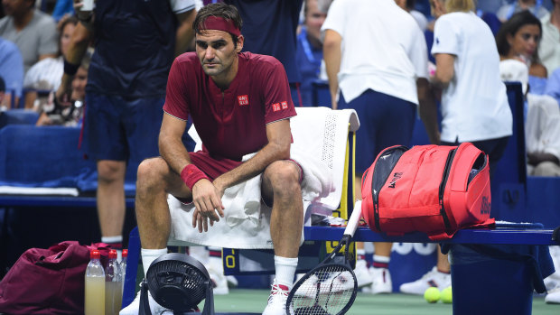 Gracious: Greatest of all-time, Federer was a gentleman in defeat.