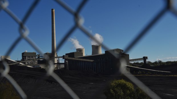 AGL's Bayswater coal-fired power station.