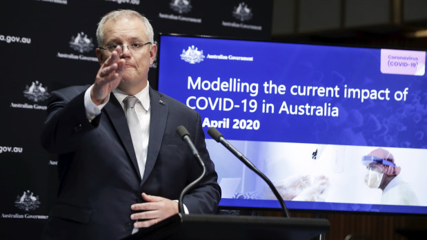Prime Minister Scott Morrison warned Australians to prepare for some "very sobering" economic news in the months head. 