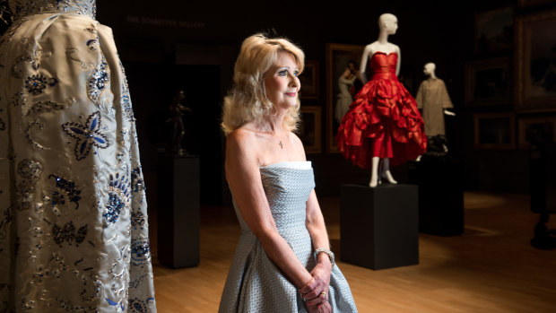 Krystyna Campbell-Pretty donated her $1.4 million haute couture collection to the NGV in 2016.
