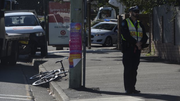 There were two crashes on the same stretch of Moore Park Road within half an hour of each other.
