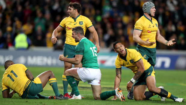 Ireland tied the series 1-1 in Melbourne after dominating the Wallabies.