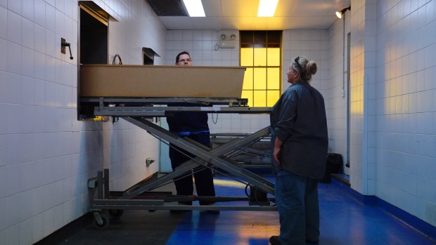 The old cremators in the crematorium at Woronora cemetery will be replaced by newer and wider models that can cater to large coffins.