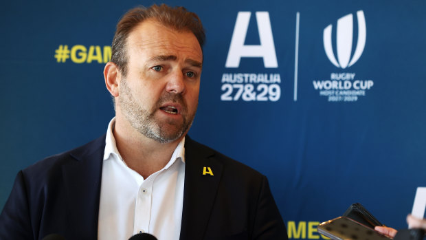 RA chief Andy Marinos says Australia will not follow England’s RFU into a blanket ban on transgender women playing rugby.