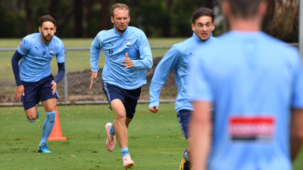 Comeback trail: Siem de Jong is likely to be fit for next weekend's clash with Wellington Phoenix.
