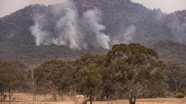 The Gospers Mountain Fire will begin to impact the township of Glen Davis over the coming days. 