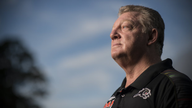 None the wiser: few have any genuine idea what Phil Gould's next move - if any - may be.