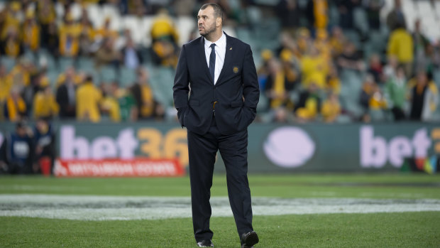 Under siege: Michael Cheika is coming under fire at home and abroad 