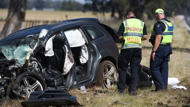 A family of five was involved in this tragic crash near Rutherglen. 