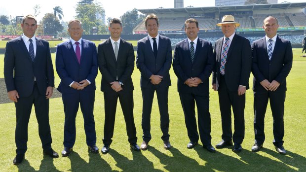 End of an era? The Channel Nine cricket commentary team.