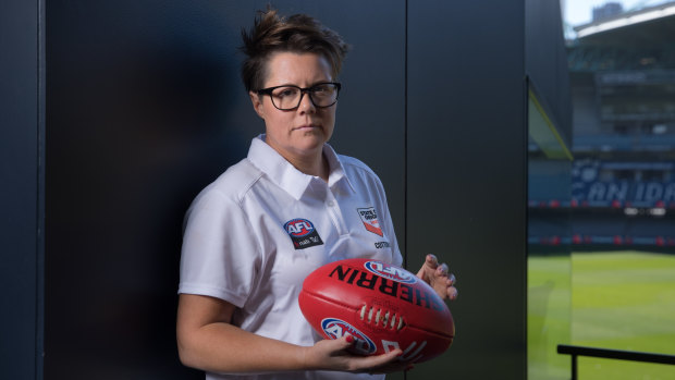 Bec Goddard, coach of the first AFLW premiers, has been lost to the league.