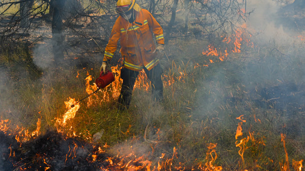 The town of Corryong in Victoria's north-east was hit hard by bushfires in January.
