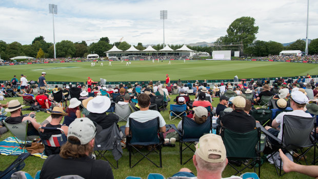 Using boutique grounds such as Hagley Oval in Christchurch are part of New Zealand's strategy.  