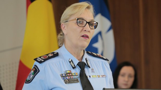 Commissioner Katarina Carroll is being sued for allegedly not providing regular tyre-spike training to QPS officers.