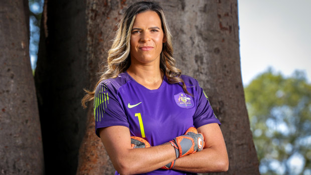 Matildas goalkeeper Lydia Williams.