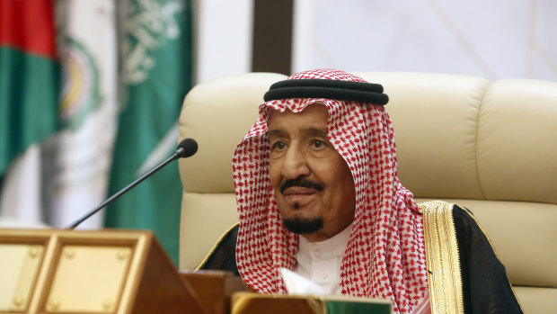 Saudi King Salman bin Abdulaziz.