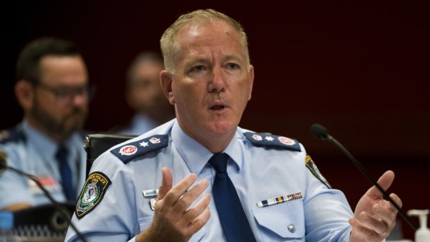 NSW Police Commissioner Mick Fuller’s idea of a consent app went down badly.