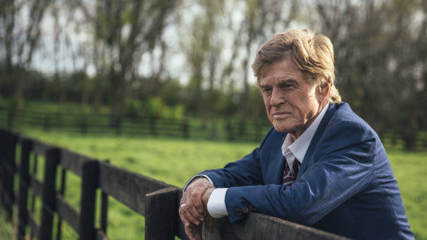 Robert Redford in a scene from <i>The Old Man & the Gun</i>.