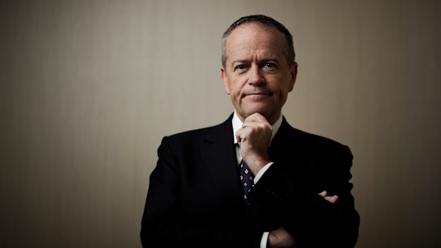 Opposition Leader Bill Shorten in Canberra during the election campaign.