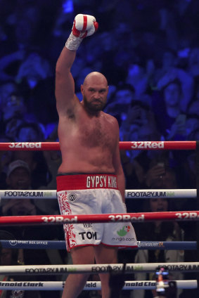 Tim Tszyu is currently giving away 50kg to heavyweight champion Tyson Fury.