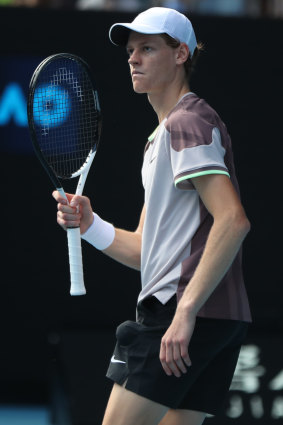 Jannik Sinner knocked the 10-time Australian Open champion out of the tournament in the semi-finals.