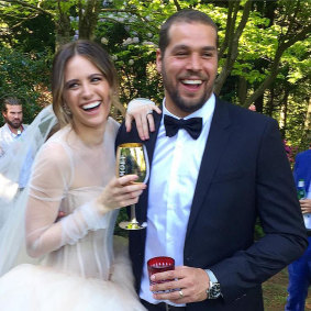 Jesinta and Lance ‘Buddy’ Franklin tied the knot in a private ceremony with family and friends in 2016.