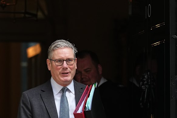 British Prime Minister Keir Starmer. 