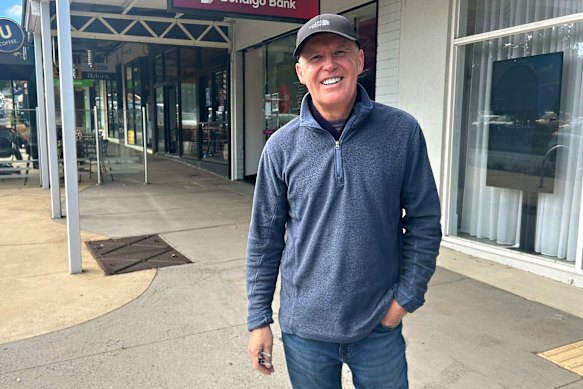 Bruce voter Peter Brock.