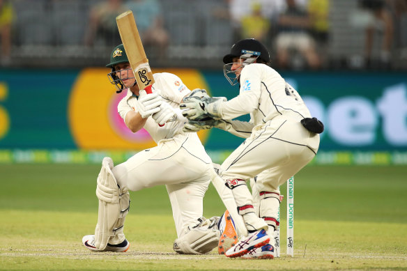 Marnus Labuschagne was again impressive making an impressive 50.