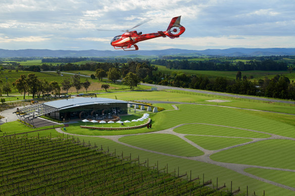 Levantine Hill winery in the Yarra Valley.  