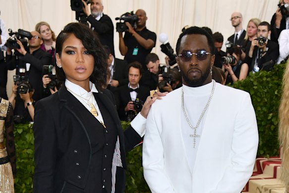 Cassie Ventura alleges she suffered years of abuse at the hands of Sean “Diddy” Combs (right).