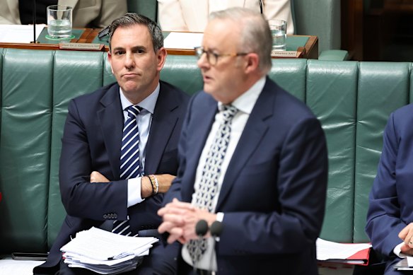 Creative tension between Jim Chalmers and Anthony Albanese has been a topic of conversation this term.