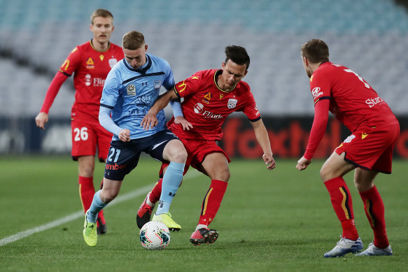 Harry van der Saag was the orchestrator of Sydney's goal.