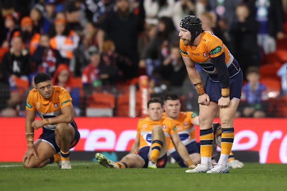 Knights coach Adam O’Brien lauded his team’s fighting spirit.