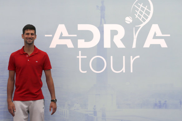 Novak Djokovic has announced a private tennis tournament while the sport in suspended.