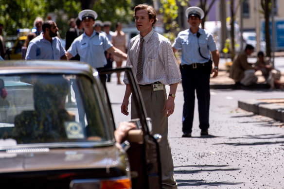 The 1986 Russell Street bombing is one of several real-life events that were recreated in The Newsreader.