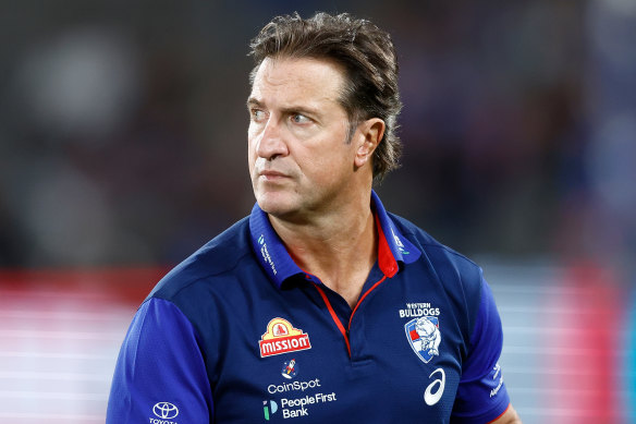 Western Bulldogs coach Luke Beveridge has responded to Sam Draper’s podcast comments.